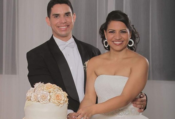 Brindis por el enlace de Xenia Bardales y Sergio Morales