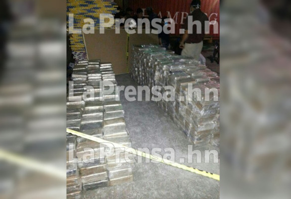 Honduras: Hallan 2,000 kilos de cocaína en contenedor en la Portuaria