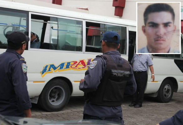 Dentro de bus matan a policía penitenciario de Honduras