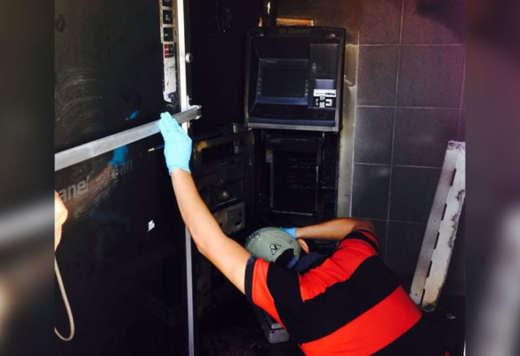 Roban más de 200 mil lempiras de cajero automático en Choloma