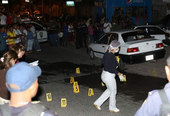 Matan a tiros a taxista y su yerno en Comayagüela