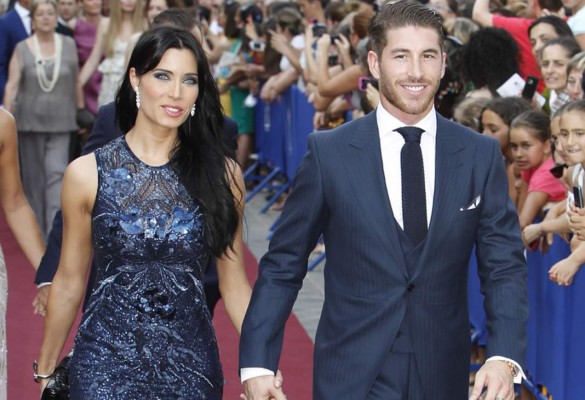 Sergio Ramos y Pilar Rubio.