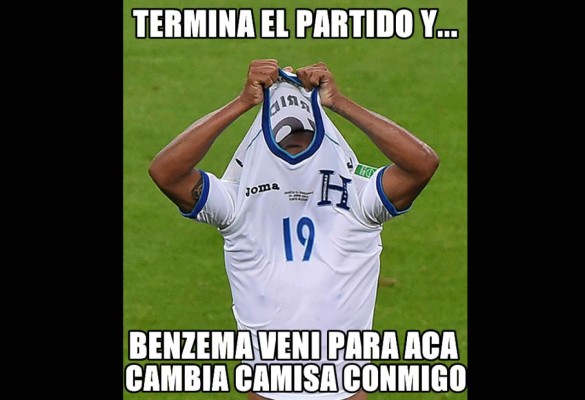 Memes del partido de Honduras-Francia critican gol de la Fifa