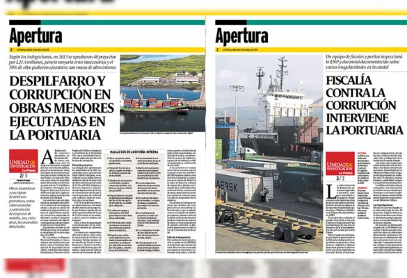 Honduras: Confirman inconsistencias en obras adjudicadas en la Portuaria