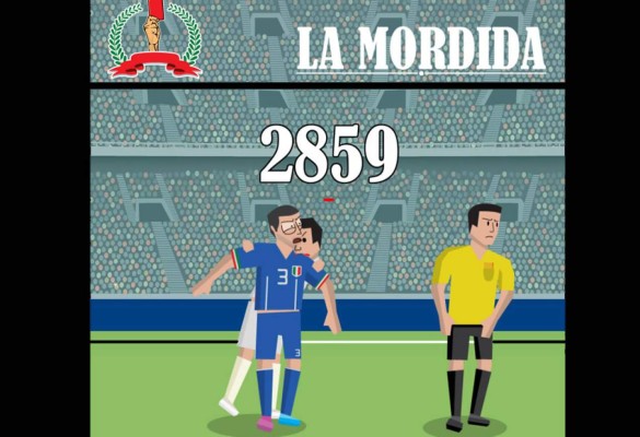 La mordida: el juego sobre el caso de Luis Suárez