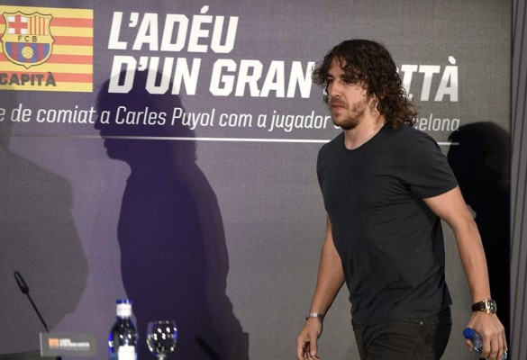 El Barcelona despide a su gran capitán Carles Puyol