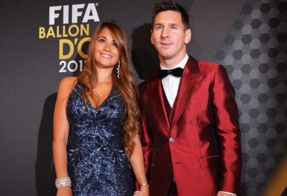 Lionel Messi y Antonella Roccuzzo.