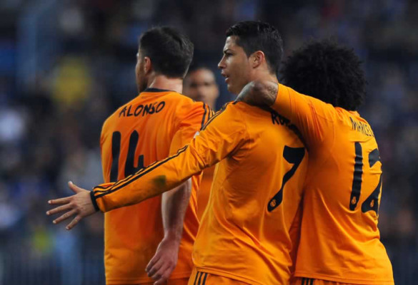 Real Madrid vence al Málaga y continúa líder en España