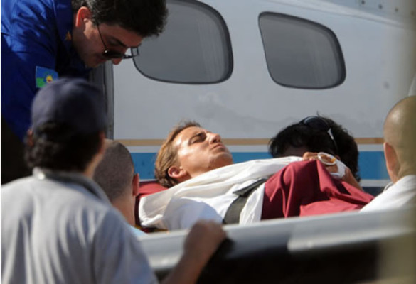 Buonanotte estable tras sufrir grave accidente