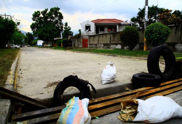 Peligro por desagües pluviales en San Pedro Sula