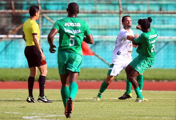 Empate entre Marathón y Platense con bronca incluida