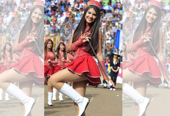 Belleza y destrezas de palillonas enamoran a los hondureños