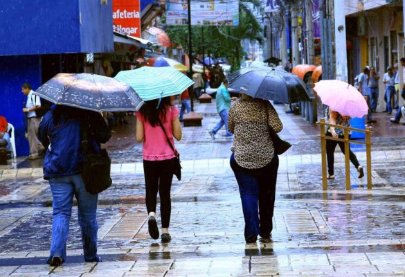 Se esperan lluvias para la tarde de este jueves en Honduras