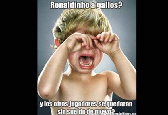 Los memes sobre la llegada de Ronaldinho al Querétaro