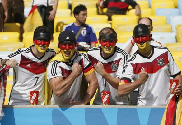 Espectacular ambiente en Rio de Janeiro entre alemanes y franceses