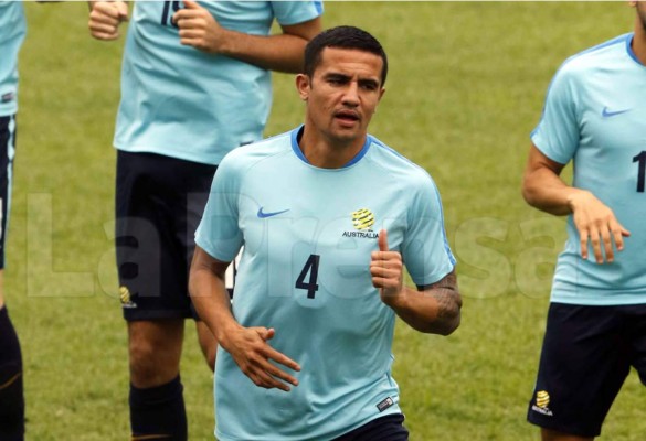 Tim Cahill está listo para jugar contra Honduras