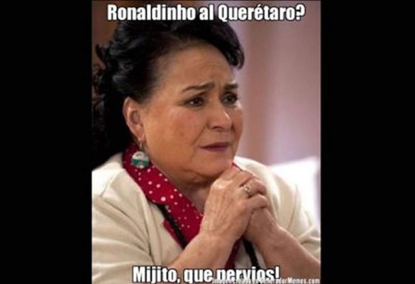 Los memes sobre la llegada de Ronaldinho al Querétaro