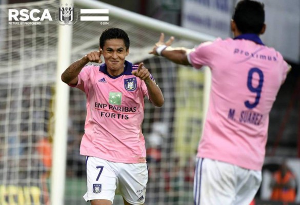 Video: Andy Najar marcó en victoria del Anderlecht