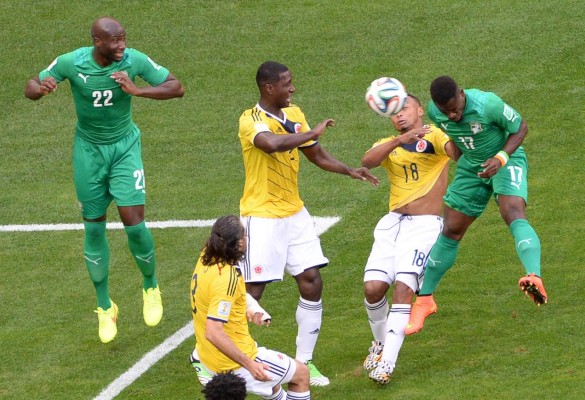 Colombia se impuso a Costa de Marfil y se mete a octavos del Mundial