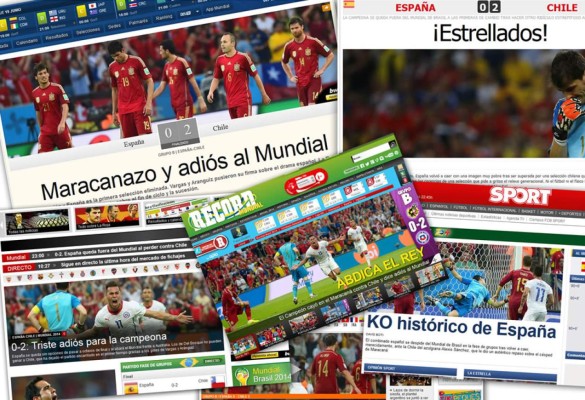 'Maracanazo a España', medios españoles dolidos por la eliminación