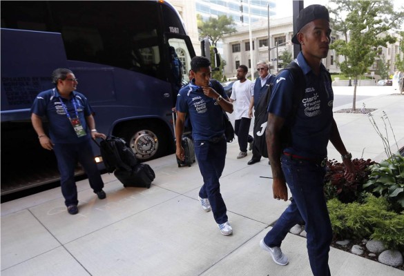 Selección de Honduras llega a Kansas con hambre de triunfo