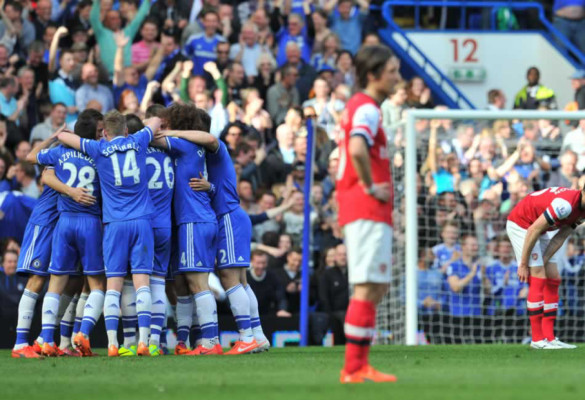 Chelsea martiriza al Arsenal con media docena de goles en Stamford Bridge