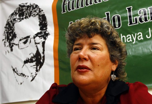 Esposa de Landaverde pide que la justicia brille