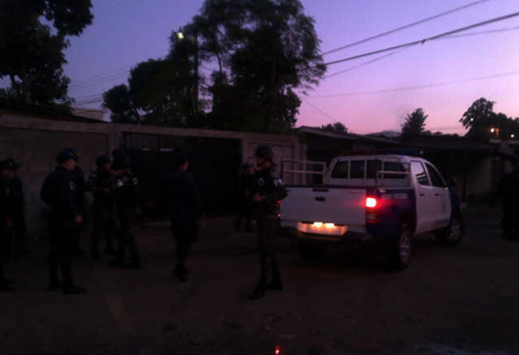 Siete detenidos y armas decomisadas en operativos en San Pedro Sula