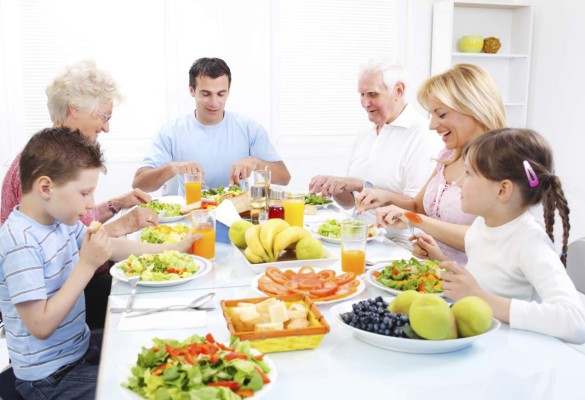 Comer sano debe ser un hábito familiar