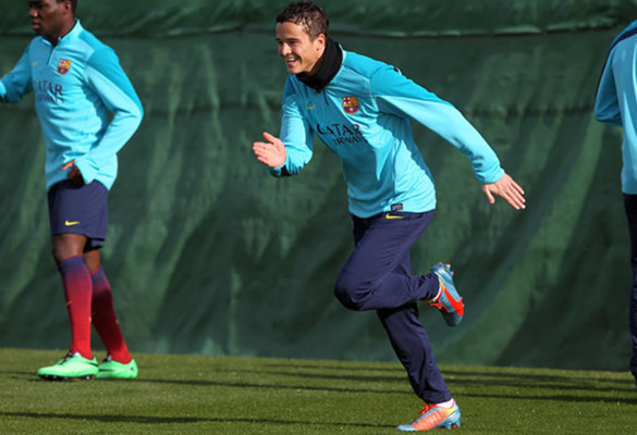 Afellay regresa a los entrenamientos del Barcelona