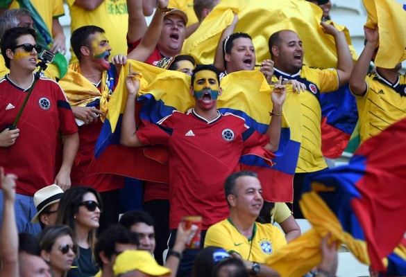 Brasil supera sufriendo a Colombia y está en semifinales del Mundial