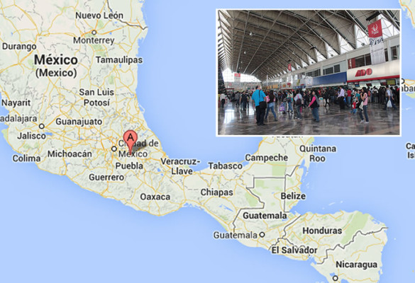 Detienen a 58 migrantes centroamericanos en Puebla, México