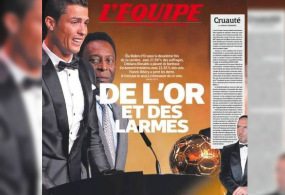 Descontento en Francia con la tercera plaza de Ribéry