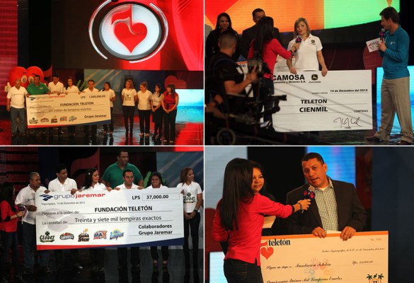 Teletón Honduras 2013 contabiliza más de 15 millones de lempiras