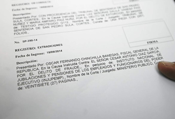 Honduras pide a Estados Unidos extradición de César Díaz