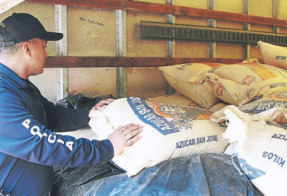 Contrabando de azúcar en Honduras deja pérdida de L150 millones