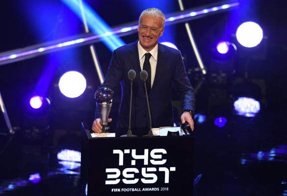 Didier Deschamps, mejor entrenador del año en premios FIFA