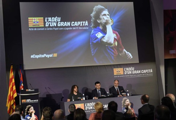 El Barcelona despide a su gran capitán Carles Puyol