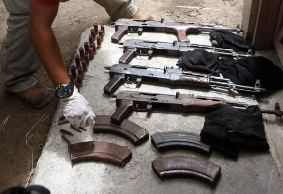 Hallan auto y armas vinculados en matanza en Comayagüela