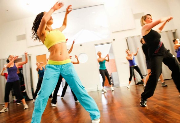 Zumba step, desafío a la gravedad