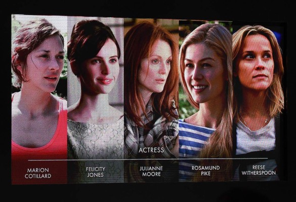 Julianne Moore y Reese Witherspoon, nominadas como mejor actriz