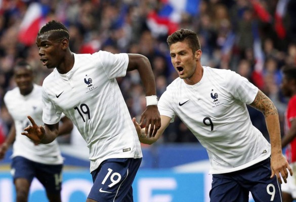 Francia exhibe su pegada goleando en amistoso a Noruega