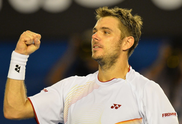 Wawrinka vence a Berdych y alcanza su primera final de un grande