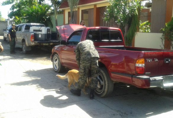 Siete detenidos en allanamientos en el norte de Honduras