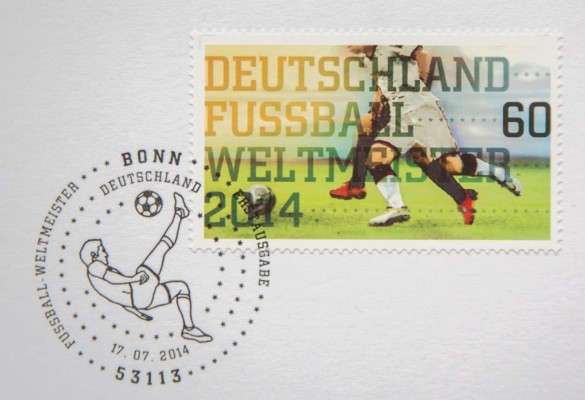 Jugadores de Alemania tendrán su propia estampilla