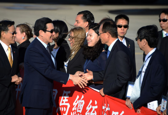 Presidente de Taiwán llega a Honduras para la toma de posesión de Hernández