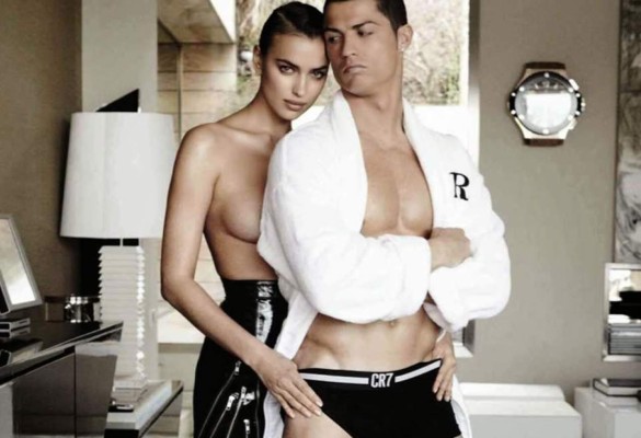 Cristiano Ronaldo e Irina Shayk.