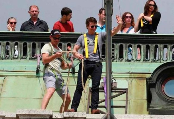 Tom Cruise rueda Misión imposible cinco