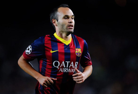 Iniesta, mejor organizador en 2013
