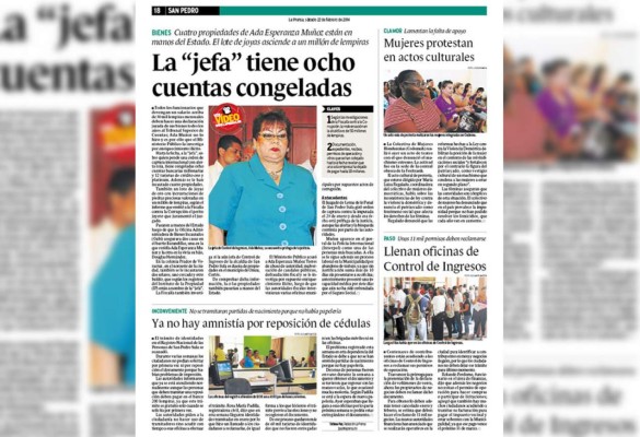 CNA ahora va por los casos de corrupción de la 'jefa”, Ada Muñoz